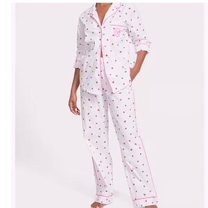 Victoria’s Secret Rosebud Cotton 2 Pc Pajamas